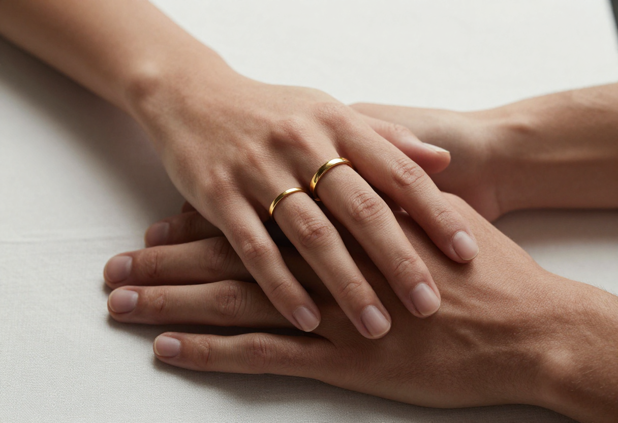 Kairós — fotografia de casamento, detalhe de aliança em luz natural